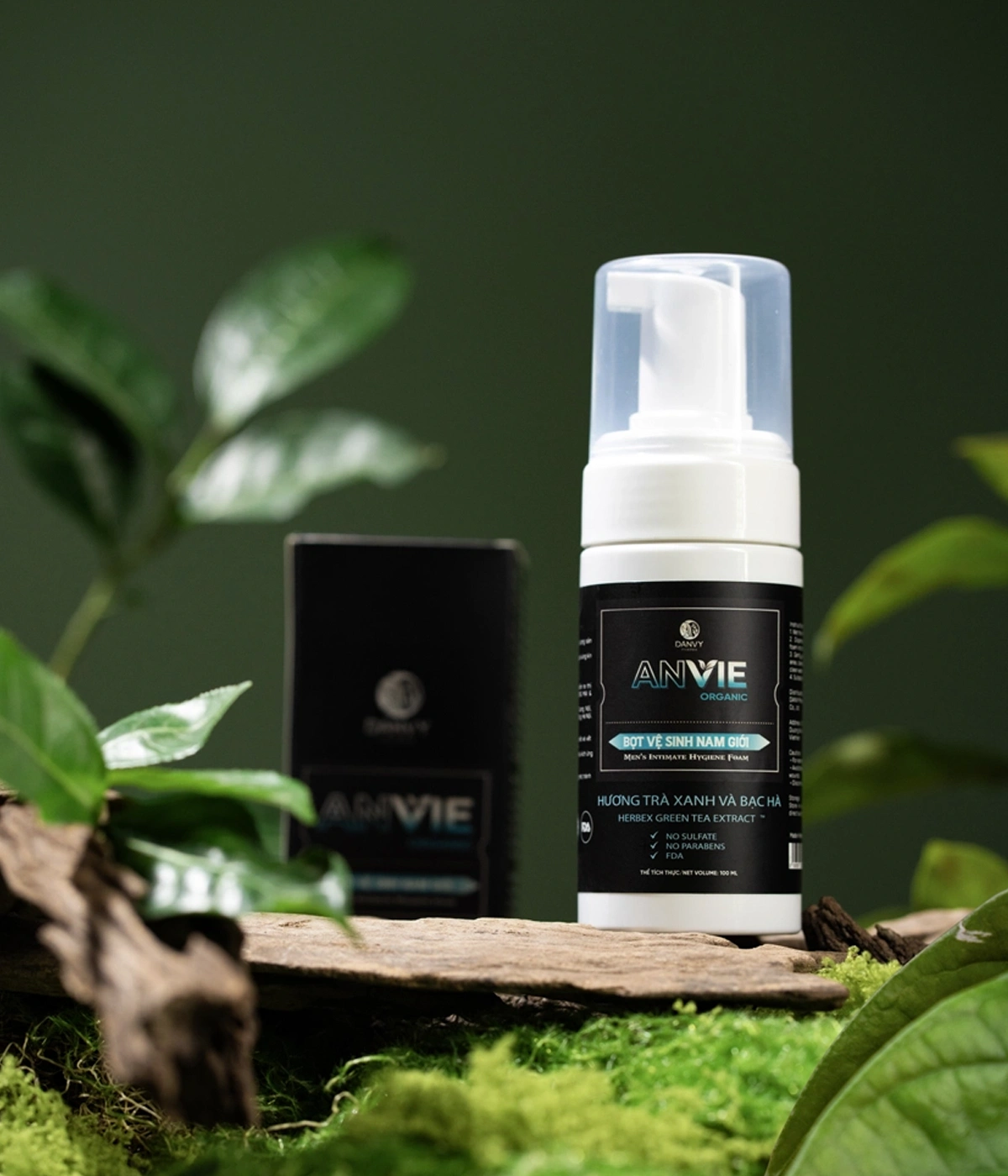 Danvy Pharma - Dược Mỹ Phẩm Chăm Sóc Cơ Thể Từ Thiên Nhiên - Bọt Vệ Sinh Anvie Organic 16 Anh Anvie Organic-story