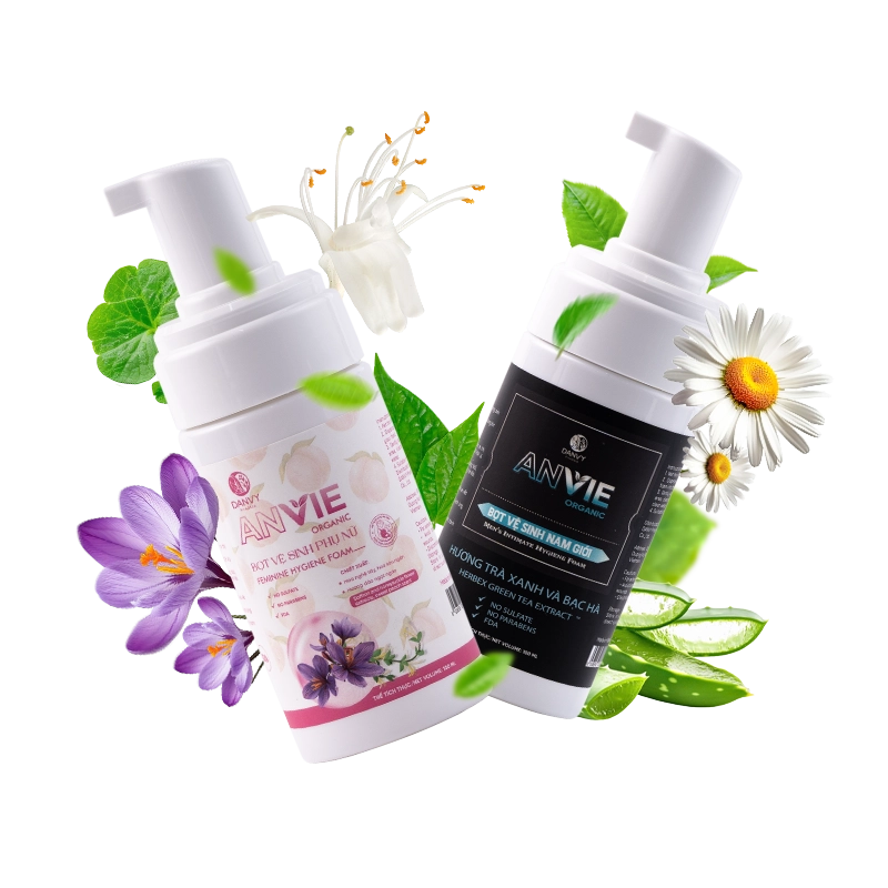 Danvy Pharma - Dược Mỹ Phẩm Chăm Sóc Cơ Thể Từ Thiên Nhiên - Bọt Vệ Sinh Anvie Organic 2 Anvie Organic-banner-img