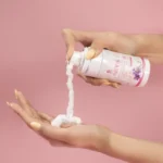 Danvypharma.vn - Bot Ve Sinh Phu Nu Anvie Organic Lanh Tu Thien Nhien Cho Ca Me Bau - Cach Dung